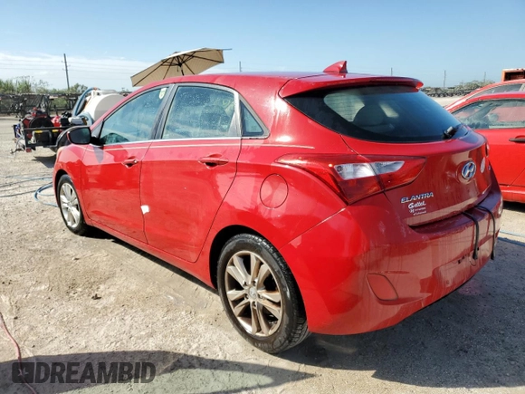 2013 Hyundai Elantra GT with VIN KMHD35LE8DU033447, listed as a Copart auction lot 74469134 with 0 mi miles and Salvage Title. Bid and sale history available at carsss.com. Image 2.