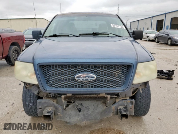 2005 Ford F-150 XLT with VIN 1FTRW12W45KF16063, listed as a Copart auction lot 55158155 with 2,141,175 mi miles and Clean Title. Bid and sale history available at carsss.com. Image 5.