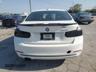2016 BMW 3 Series 328i with VIN WBA8E9G54GNT44077, listed as a Copart auction lot 52255465 with 127,496 mi miles and Salvage Title. Bid and sale history available at carsss.com. Image 6.