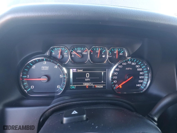 2015 Chevrolet Suburban LTZ with VIN 1GNSKKKC8FR515538, listed as a Copart auction lot 46222145 with 132,347 mi miles and Salvage Title. Bid and sale history available at carsss.com. Image 9.