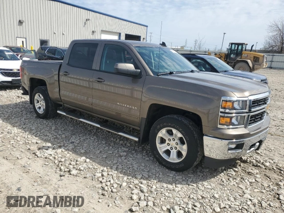 2015 Chevrolet Silverado 1500 LT with VIN 3GCUKREC5FG520430, listed as a Copart auction lot 55337605 with 132,910 mi miles and Clean Title. Bid and sale history available at DreamBid. Image 4.