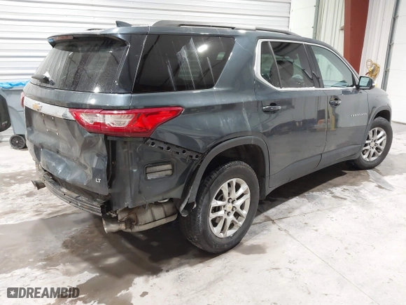 2019 Chevrolet Traverse LT Cloth with VIN 1GNEVGKW7KJ111442, listed as a IAAI auction lot 41356321 with 153,940 mi miles. Bid and sale history available at carsss.com. Image 4.