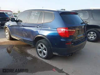 2011 BMW X3 28i with VIN 5UXWX5C53BL707913, listed as a IAAI auction lot 41922395 with 176,858 mi miles. Bid and sale history available at carsss.com. Image 3.