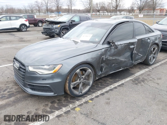 2015 Audi A6 3.0L TDI Prestige with VIN WAUHMAFC9FN036678, listed as a IAAI auction lot 41741472 with 87,932 mi miles. Bid and sale history available at carsss.com. Image 6.