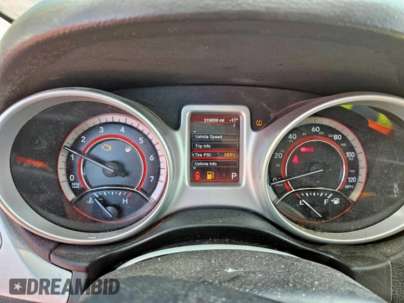 2012 Dodge Journey SXT z VIN 3C4PDCBG9CT213423, wystawiony jako Copart lot #65246735 z przebiegiem 319 806 mil mil oraz Szkoda całkowita • Salvage title. Historia ofert i sprzedaży dostępna na DreamBid. Obrazek 8.