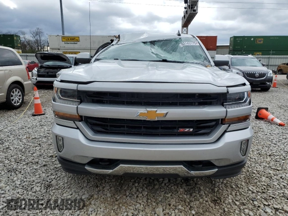 2018 Chevrolet Silverado 1500 LT with VIN 1GCVKREH4JZ118570, listed as a Copart auction lot 53143175 with 105,685 mi miles and Salvage Title. Bid and sale history available at DreamBid. Image 5.