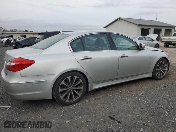 2012 Hyundai Genesis 5.0L R-Spec with VIN KMHGC4DH4CU187894, listed as a Copart auction lot 80225164 with 184,466 mi miles and Salvage Title. Bid and sale history available at carsss.com. Image 3.