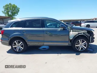 2015 Audi Q7 Premium Plus with VIN WA1LGAFE7FD002275, listed as a IAAI auction lot 42314167 with 144,291 mi miles and . Bid and sale history available at DreamBid. Image 14.
