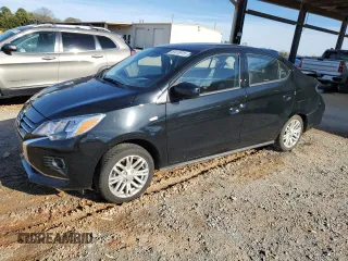 2023 Mitsubishi Mirage ES z VIN ML32FUFJ9PHF02053, wystawiony jako Copart lot #50418915 z przebiegiem 22 613 mil mil oraz Szkoda całkowita • Salvage title. Historia ofert i sprzedaży dostępna na DreamBid. Obrazek 1.