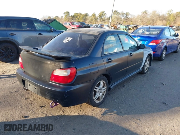 2003 Subaru Impreza WRX с VIN JF1GD29643H504276, выставлен на аукционе IAAI как лот 41604448 с пробегом Не указан миль и . История ставок и продаж доступна на DreamBid. Изображение 4.
