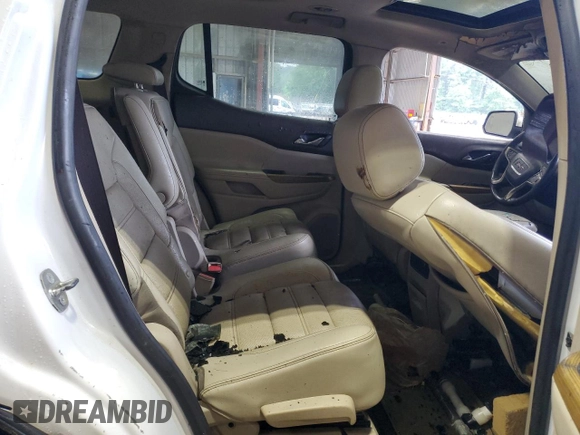 2017 GMC Acadia Denali z VIN 1GKKNPLS4HZ266116, wystawiony jako Copart lot #56353855 z przebiegiem Nie podano mil oraz Szkoda całkowita • Salvage title. Historia ofert i sprzedaży dostępna na DreamBid. Obrazek 11.