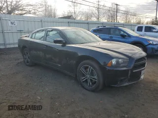 2014 Dodge Charger SXT Plus with VIN 2C3CDXJG6EH322591, listed as a Copart auction lot 48561985 with 0 mi miles and Clean Title. Bid and sale history available at carsss.com. Image 4.