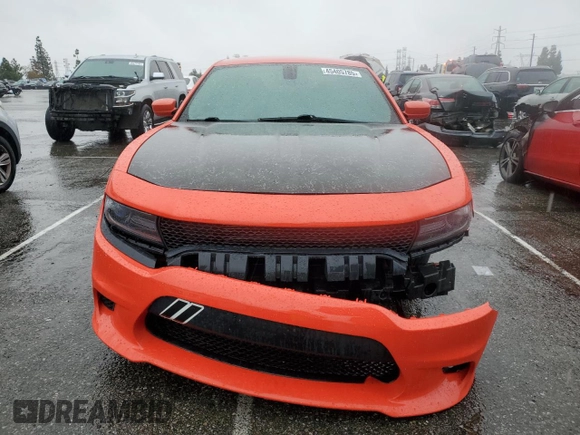 2017 Dodge Charger R/T with VIN 2C3CDXCT4HH524019, listed as a Copart auction lot 45405785 with 141,767 mi miles and Salvage title. Bid and sale history available at DreamBid. Image 5.