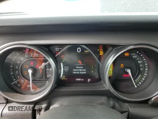 2023 Jeep Wrangler Rubicon with VIN 1C4JJXR6XPW541520, listed as a Copart auction lot 48265415 with 37,987 mi miles and Salvage title. Bid and sale history available at DreamBid. Image 9.