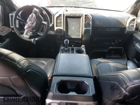 2016 Ford F-150 XL with VIN 1FTEW1CG8GFD50793, listed as a Copart auction lot 55134165 with 190,804 mi miles and Salvage title. Bid and sale history available at DreamBid. Image 8.