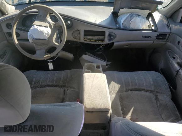 1999 Buick Century Custom with VIN 2G4WS52M1X1452406, listed as a Copart auction lot 46707095 with 0 mi miles and Salvage Title. Bid and sale history available at carsss.com. Image 8.