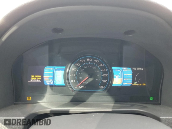 2010 Ford Fusion Hybrid with VIN 3FADP0L3XAR280889, listed as a Copart auction lot 86572184 with 95,172 mi miles and Salvage Title. Bid and sale history available at carsss.com. Image 9.