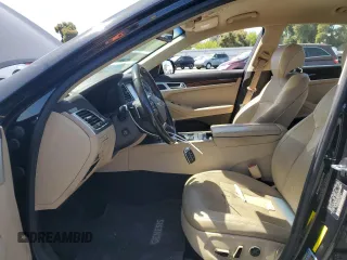 2018 Genesis G80 3.8L with VIN KMHGN4JE5JU227112, listed as a Copart auction lot 60564705 with 83,577 mi miles and Salvage title. Bid and sale history available at DreamBid. Image 7.