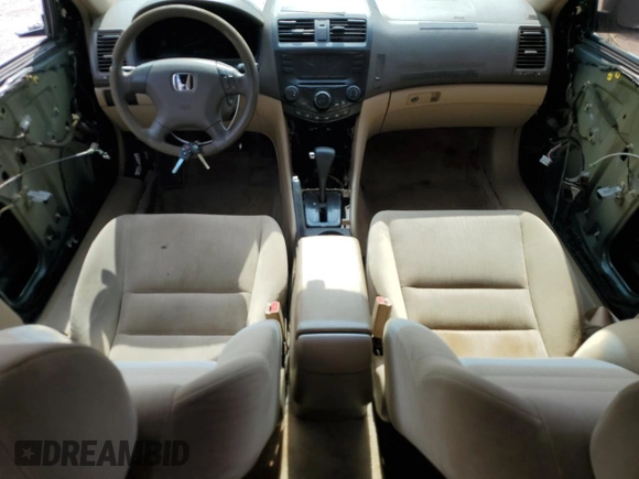 2004 Honda Accord LX with VIN 3HGCM56364G710670, listed as a Copart auction lot 58320725 with Not provided miles and Salvage title. Bid and sale history available at DreamBid. Image 8.