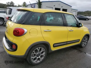 2014 FIAT 500L Trekking with VIN ZFBCFADH6EZ019868, listed as a Copart auction lot 79060774 with 93,118 mi miles and Salvage Title. Bid and sale history available at carsss.com. Image 3.
