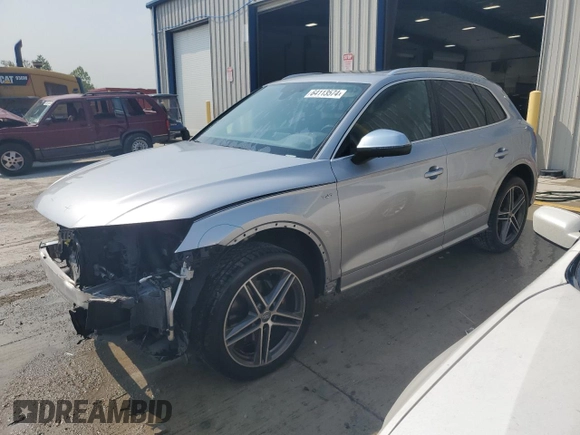 2018 Audi SQ5 Premium Plus with VIN WA1A4AFYXJ2204316, listed as a Copart auction lot 64113574 with 67,919 mi miles and Salvage Title. Bid and sale history available at DreamBid. Image 1.