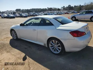 2014 Infiniti Q60 with VIN JN1CV6FE6EM901221, listed as a Copart auction lot 48051285 with 117,304 mi miles and Salvage Title. Bid and sale history available at DreamBid. Image 2.