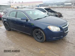 2010 Chevrolet Malibu 1LT with VIN 1G1ZC5EB0AF149358, listed as a IAAI auction lot 41161293 with 162,879 mi miles and . Bid and sale history available at DreamBid. Image 1.
