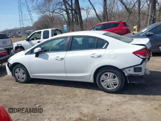 2015 Honda Civic LX with VIN 19XFB2F50FE051369, listed as a IAAI auction lot 41822555 with 87,523 mi miles. Bid and sale history available at carsss.com. Image 15.