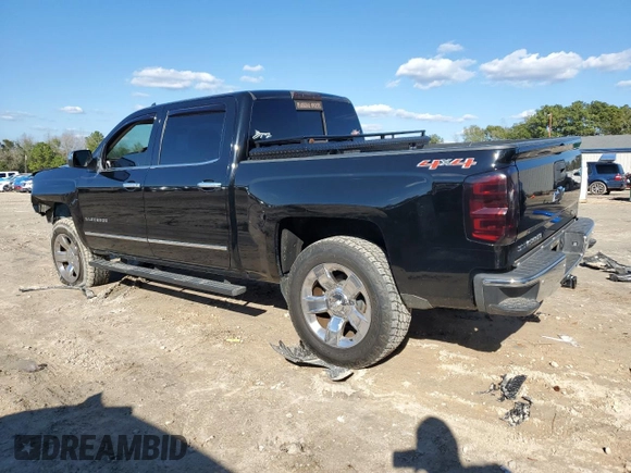 2015 Chevrolet Silverado 1500 LTZ with VIN 3GCUKSEC2FG504886, listed as a Copart auction lot 46433495 with 131,475 mi miles and Salvage Title. Bid and sale history available at DreamBid. Image 2.