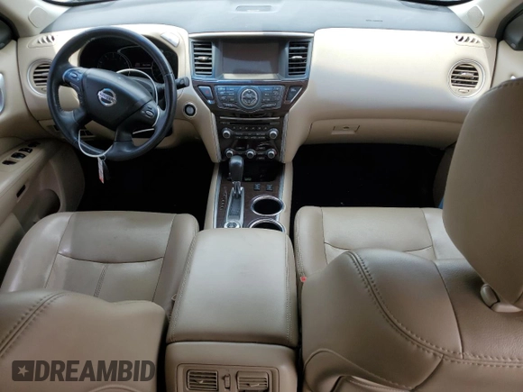2016 Nissan Pathfinder S with VIN 5N1AR2MM9GC616898, listed as a Copart auction lot 56624295 with 144,381 mi miles and Salvage title. Bid and sale history available at DreamBid. Image 8.