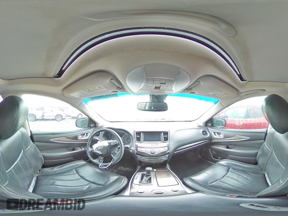 2015 Infiniti QX60 with VIN 5N1AL0MM9FC533833, listed as a Copart auction lot 56818725 with 160,761 mi miles and Salvage title. Bid and sale history available at DreamBid. Image 15.