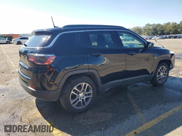 2020 Jeep Compass Latitude with VIN 3C4NJCBB9LT258897, listed as a Copart auction lot 44641235 with 90,655 mi miles and Salvage Title. Bid and sale history available at carsss.com. Image 3.