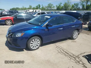2019 Nissan Sentra S z VIN 3N1AB7AP6KY304884, wystawiony jako Copart lot #55938645 z przebiegiem 70 657 mil mil oraz Szkoda całkowita • Salvage title. Historia ofert i sprzedaży dostępna na DreamBid. Obrazek 1.