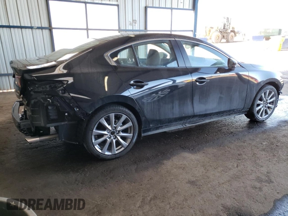 2025 Mazda 3 S Preferred with VIN JM1BPACM8S1763048, listed as a Copart auction lot 49220495 with 4,851 mi miles and Clean Title. Bid and sale history available at DreamBid. Image 3.