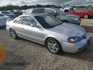 2003 Acura CL Type S with VIN 19UYA42603A012156, listed as a Copart auction lot 74104374 with 0 mi miles and Salvage Title. Bid and sale history available at carsss.com. Image 4.