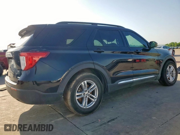 2020 Ford Explorer XLT with VIN 1FMSK7DHXLGB63189, listed as a Copart auction lot 54794935 with 150,015 mi miles and Clean Title. Bid and sale history available at DreamBid. Image 3.
