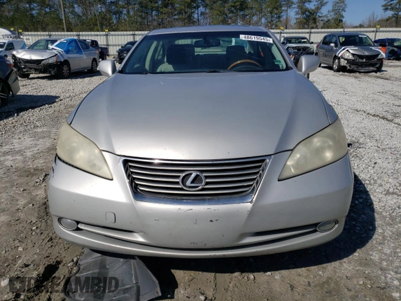 2007 Lexus ES 330 with VIN JTHBJ46G472038233, listed as a Copart auction lot 48619545 with 236,990 mi miles and Salvage Title. Bid and sale history available at DreamBid. Image 5.