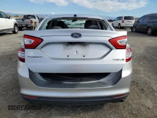 2015 Ford Fusion S Hybrid with VIN 3FA6P0UU6FR157842, listed as a Copart auction lot 83024044 with 0 mi miles and Salvage Title. Bid and sale history available at carsss.com. Image 6.