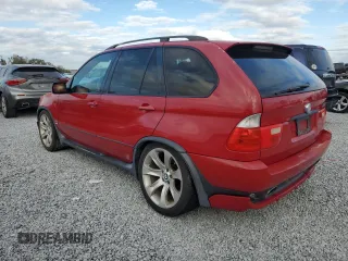 2005 BMW X5 4.8is with VIN 5UXFA93575LE82766, listed as a Copart auction lot 88140625 with 146,739 mi miles and Salvage Title. Bid and sale history available at carsss.com. Image 2.