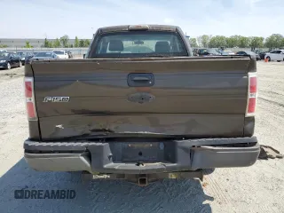 2009 Ford F-150 XL with VIN 1FTRF12W29KC15121, listed as a Copart auction lot 55488075 with 154,946 mi miles and Clean Title. Bid and sale history available at carsss.com. Image 6.
