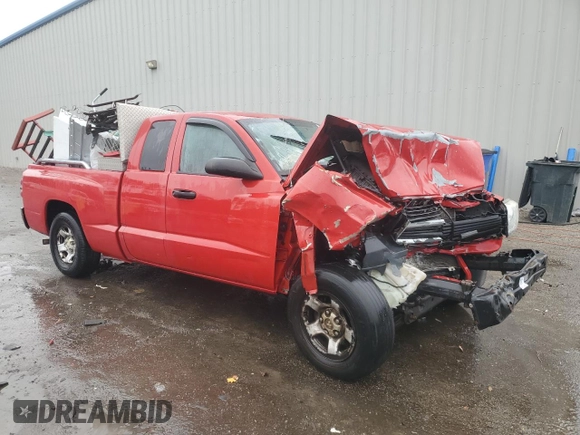 2005 Dodge Dakota ST with VIN 1D7HE22K85S260310, listed as a Copart auction lot 86215804 with Not Provided miles and Salvage Title. Bid and sale history available at DreamBid. Image 4.