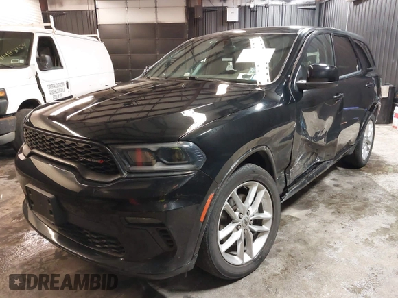 2022 Dodge Durango GT Plus with VIN 1C4RDJDG1NC133283, listed as a IAAI auction lot 41550585 with 34,698 mi miles and . Bid and sale history available at DreamBid. Image 18.