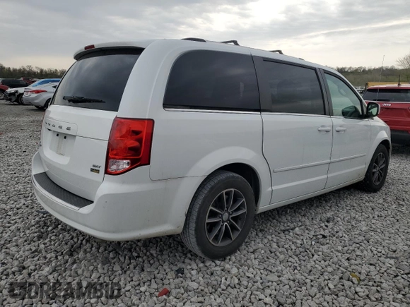 2017 Dodge Grand Caravan SXT with VIN 2C4RDGCG8HR711248, listed as a Copart auction lot 51546775 with 93,510 mi miles and Salvage Title. Bid and sale history available at DreamBid. Image 3.