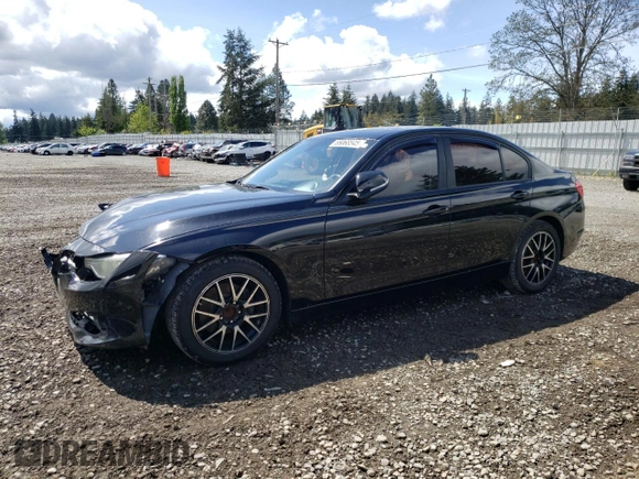 2013 BMW 3 Series 328i with VIN WBA3C1C59DF440610, listed as a Copart auction lot 55068545 with 136,702 mi miles and Salvage Title. Bid and sale history available at carsss.com. Image 1.