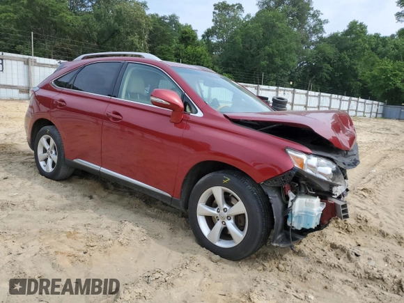 2011 Lexus RX 350 with VIN 2T2BK1BA3BC083572, listed as a Copart auction lot 60888165 with 170,034 mi miles and Salvage title. Bid and sale history available at DreamBid. Image 4.