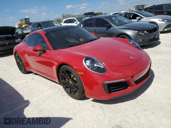 2019 Porsche 911 Carrera S with VIN WP0AB2A94KS114811, listed as a Copart auction lot 74474424 with Not Provided miles and Non Repairable. Bid and sale history available at DreamBid. Image 4.