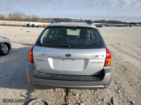 2007 Subaru Legacy Wagon Outback Basic with VIN 4S4BP61C177327682, listed as a Copart auction lot 48747485 with NaN miles and Clean Title. Bid and sale history available at carsss.com. Image 6.