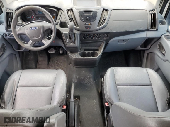 2019 Ford Transit with VIN 1FTYR2CM1KKA09221, listed as a Copart auction lot 56328235 with 223,051 mi miles and Salvage title. Bid and sale history available at DreamBid. Image 8.