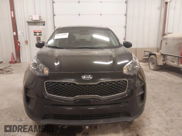 2018 Kia Sportage LX with VIN KNDPM3AC6J7417371, listed as a IAAI auction lot 41879390 with 112,944 mi miles and . Bid and sale history available at carsss.com. Image 12.