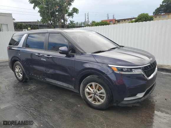2022 Kia Carnival LXS with VIN KNDNB4H37N6092525, listed as a Copart auction lot 62651454 with 70,087 mi miles and Clean Title. Bid and sale history available at carsss.com. Image 4.